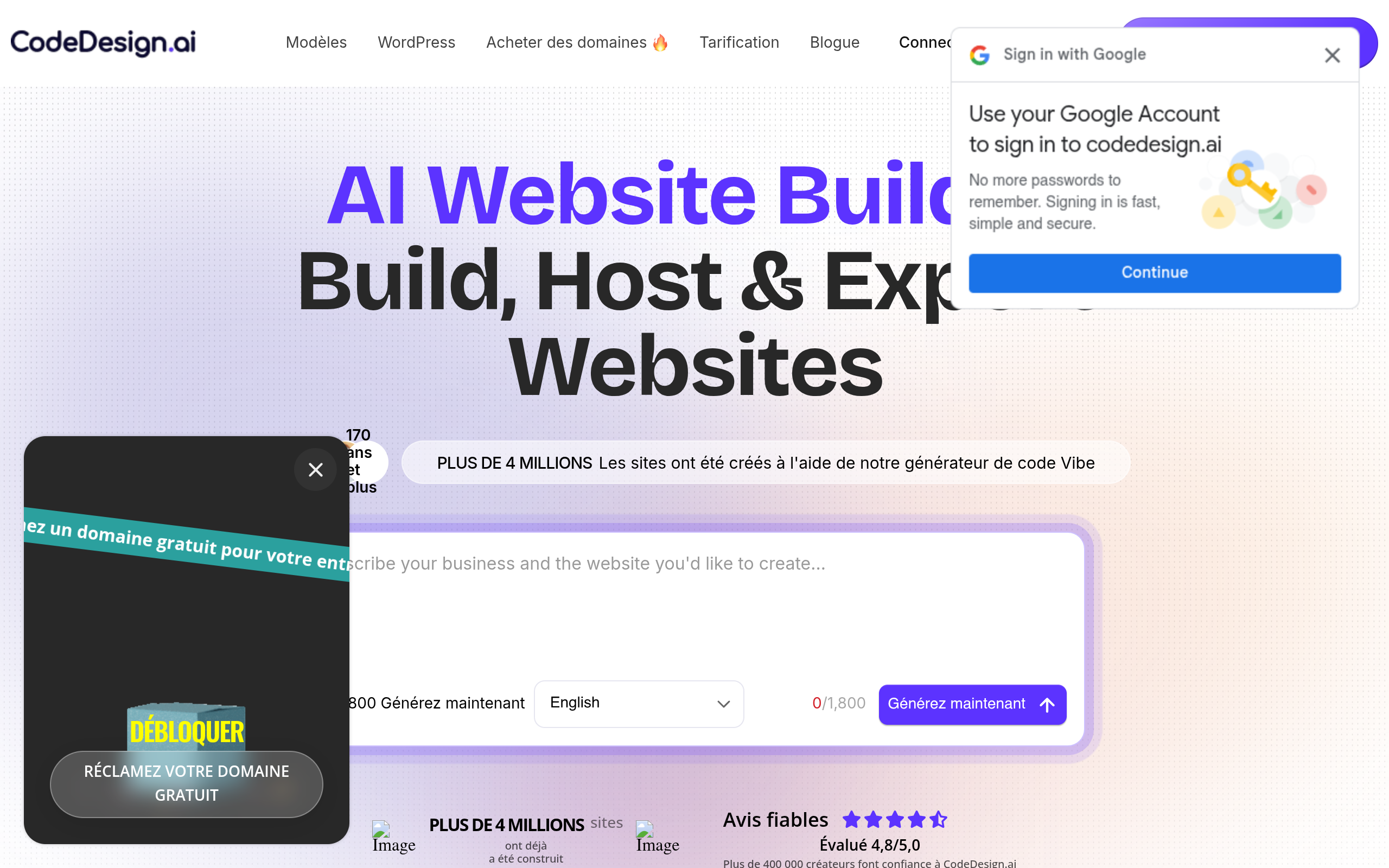 Aperçu de CodeDesign