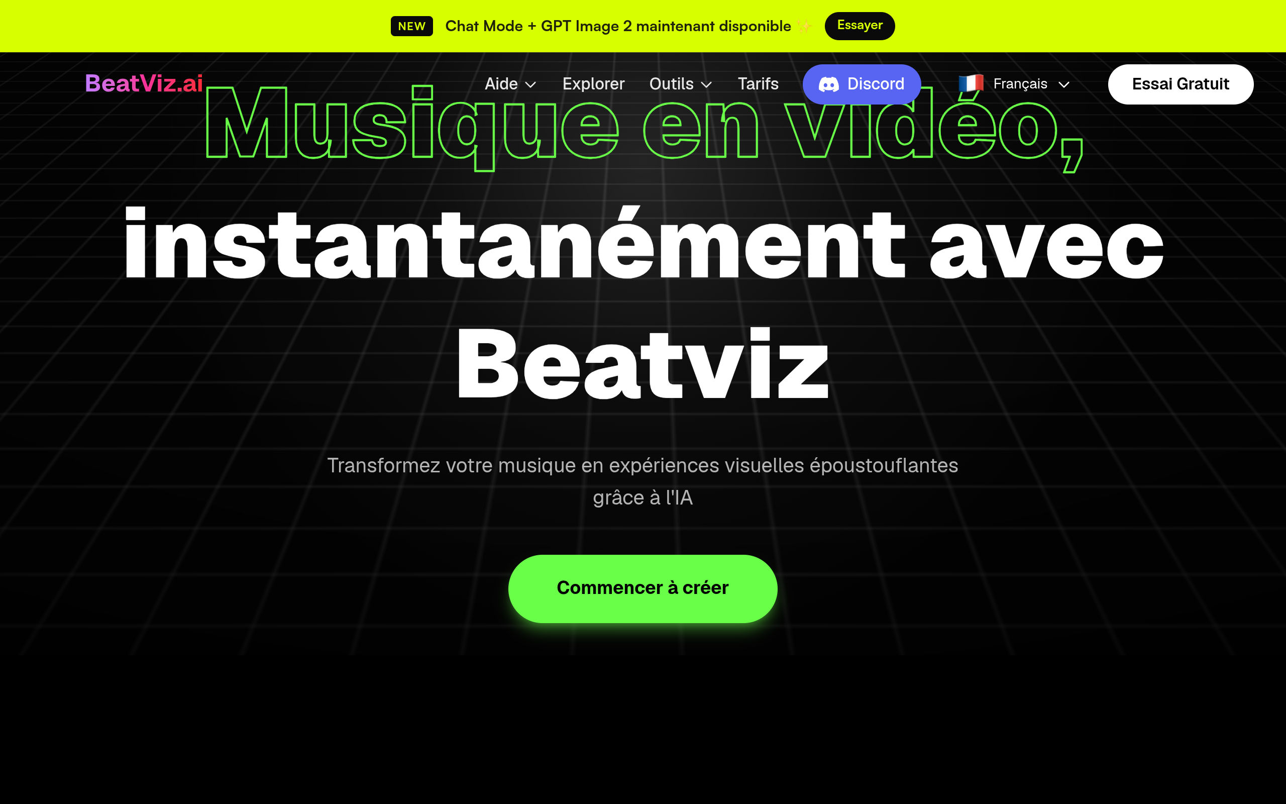 Aperçu de BeatViz
