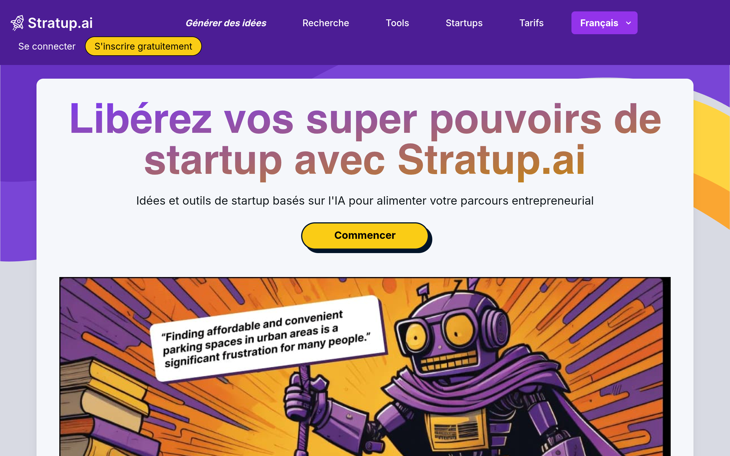 Aperçu de Startup.ai