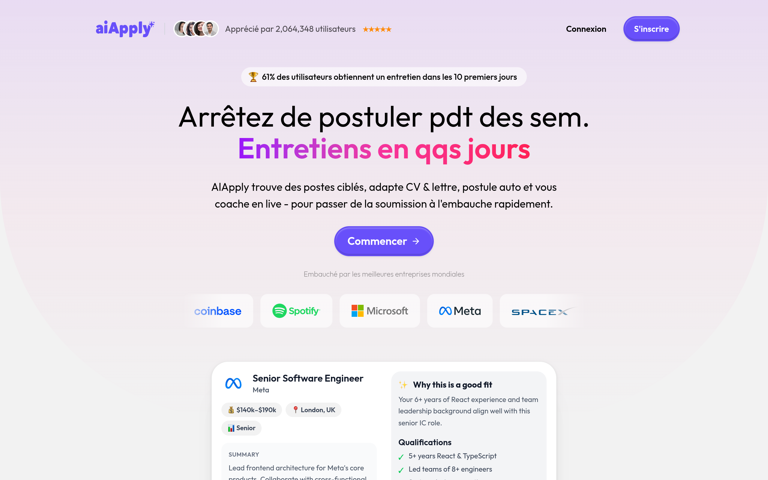 Aperçu de aiApply