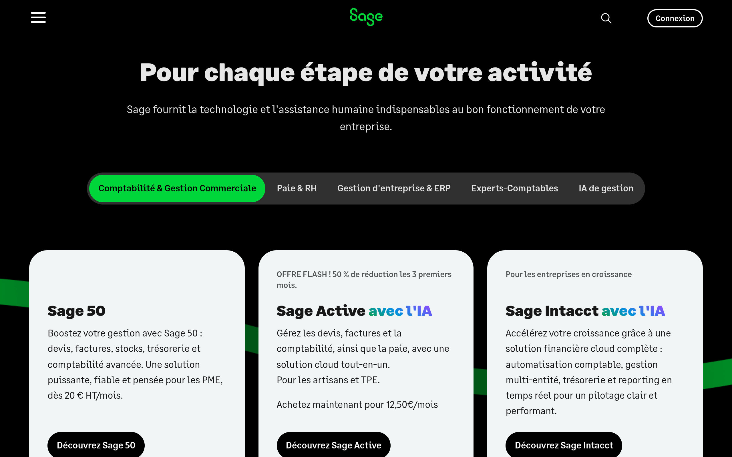 Aperçu de Sage IA