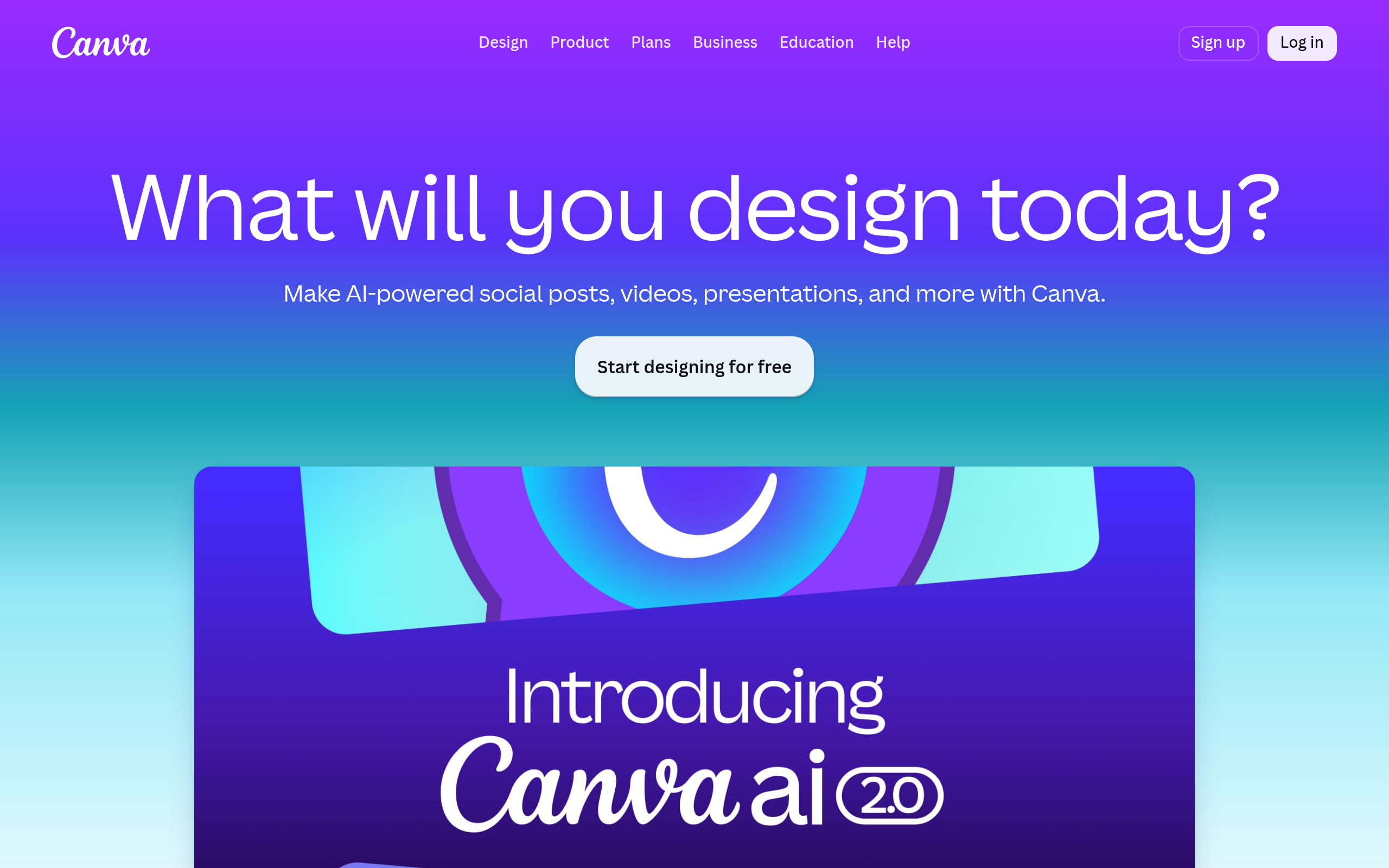 Aperçu de Canva AI